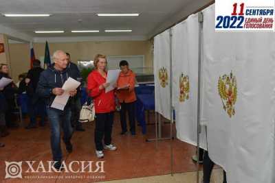 В Хакасии началось голосование на выборах