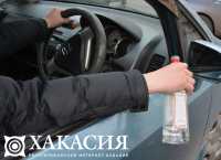 В Хакасии полицейские не дали доехать пьяному водителю до заправки