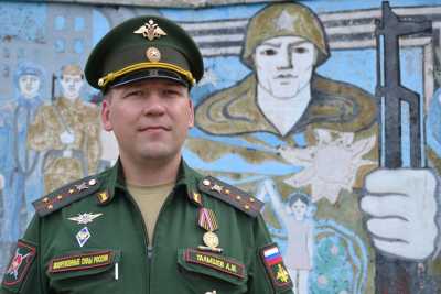 Военный комендант Абаканского территориального (местного) гарнизона капитан Андрей Талышев