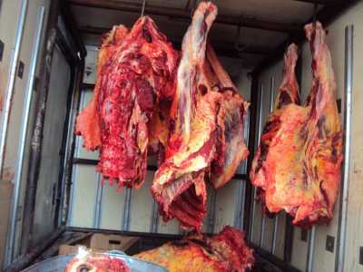 Опасное мясо везли на продажу в Абакан