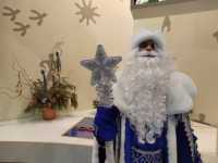 Стенд Хакасии в Москве посетил Дед Мороз из Коми