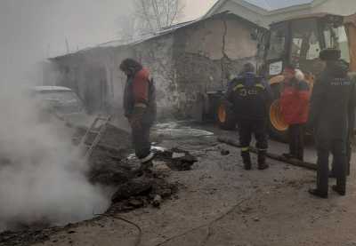 Теплоэнергетики сообщили, что порыв в Девятом поселке Черногорска ликвидирован
