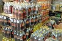 В Абакане изъято более 25 тысяч бутылок контрафактного алкоголя