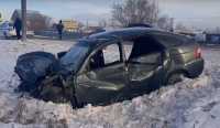 Два человек погибли в автоаварии на дороге в Хакасии