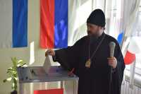 Архиепископ Абаканский и Хакасский проголосовал на выборах президента