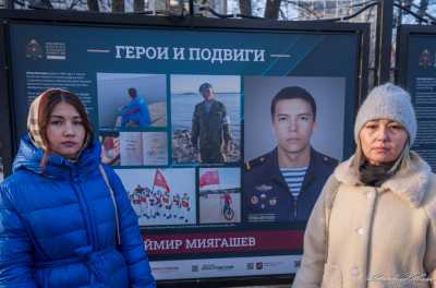 Портрет героя из Хакасии - на фотовыставке в Москве