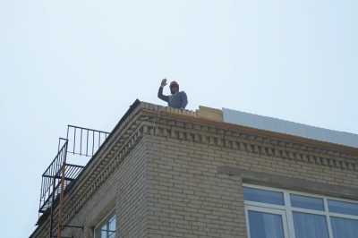 Хакасия продолжает восстанавливать крыши в Червонопартизанске