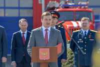 Глава Хакасии поздравил сотрудников и ветеранов пожарной охраны с профессиональным праздником