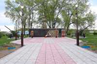 В Хакасии реконструировали памятник землякам-победителям