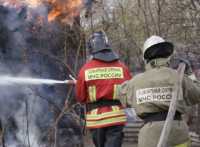 В огне пострадало имущество жителей Хакасии