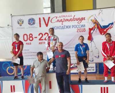 Спортсменка из Хакасии выиграла золото на Спартакиаде молодёжи России