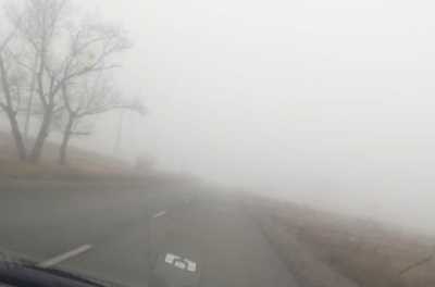 Автомобилистов в Хакасии пугают туманом