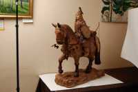 Акварельные картины и скульптуры из дерева можно увидеть на новых выставках в Абакане