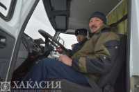 Водители грузовиков в Хакасии состязаются в профессиональном мастерстве